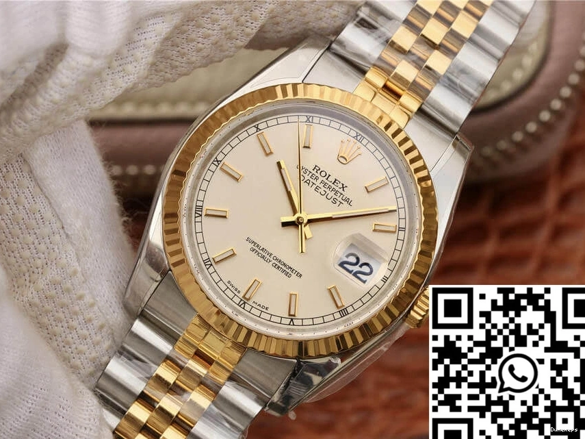 116233 Yellow AR Gold 36MM Factory Rolex Datejust 0820